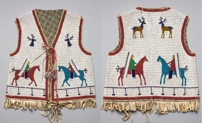 native American beaded vest