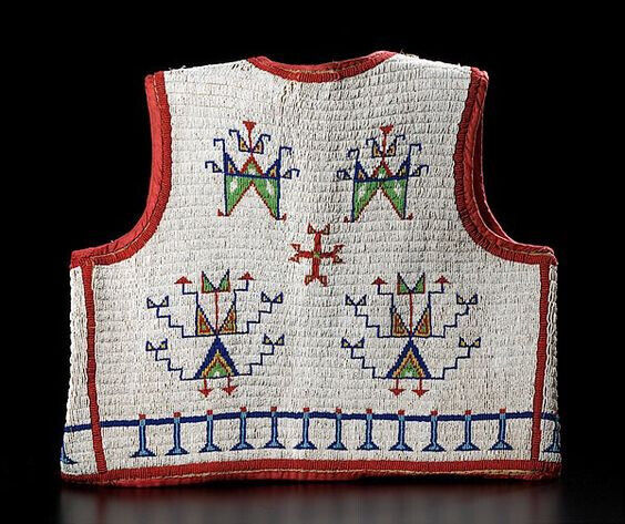 native American beaded vest