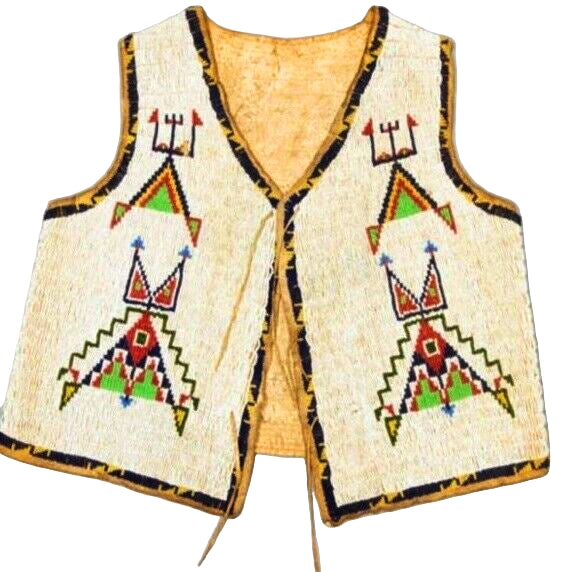 native American beaded vest