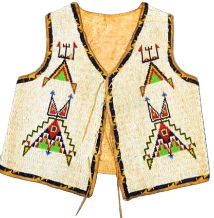native American beaded vest