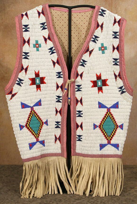 native American beaded vest