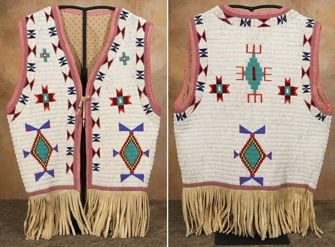 native American beaded vest