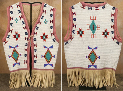 native American beaded vest