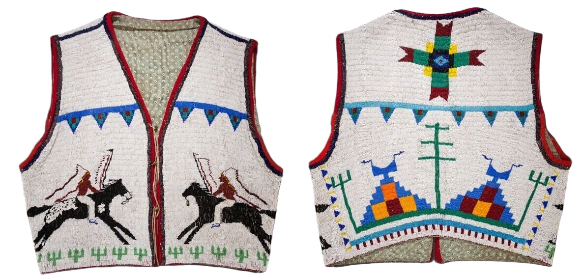 native American beaded vest