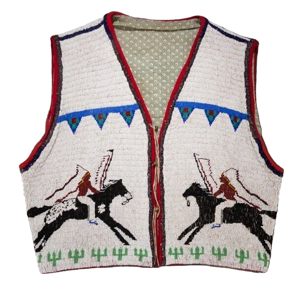 native American beaded vest