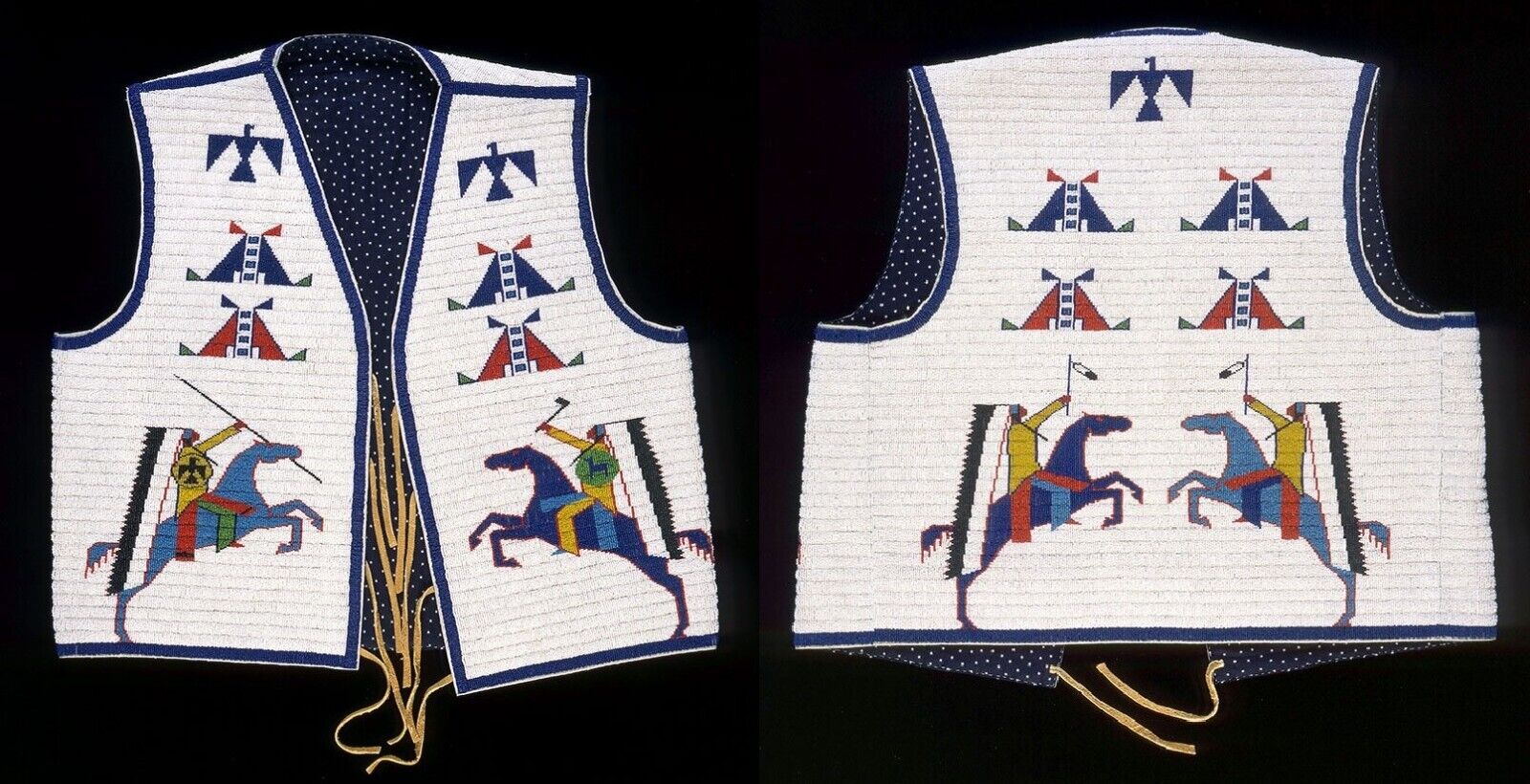 native American beaded vest