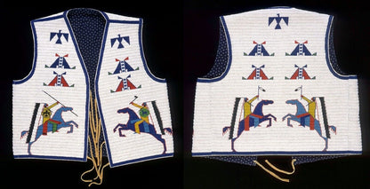 native American beaded vest