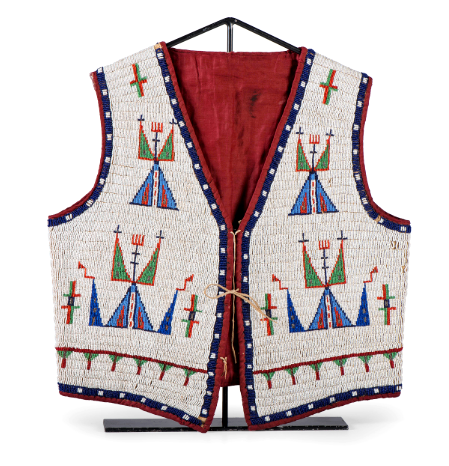 native American beaded vest