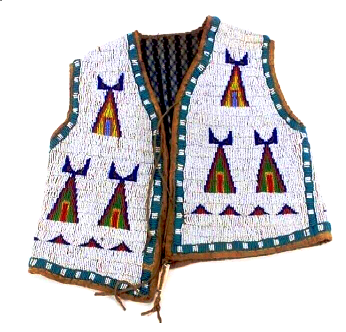 native American beaded vest