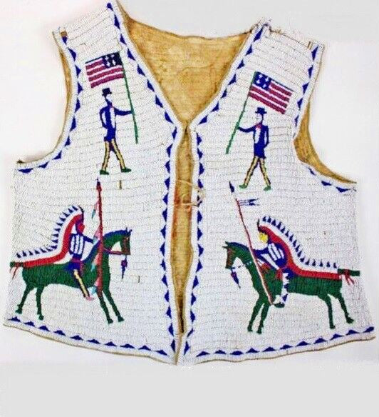 native American beaded vest