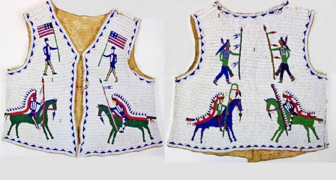 native American beaded vest