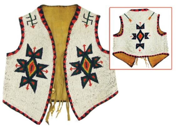 native American beaded vest