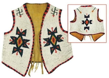 native American beaded vest