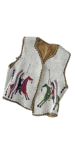 native American beaded vest