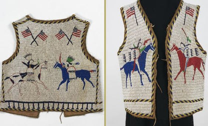 native American beaded vest