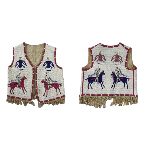 native American beaded vest