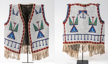 native American beaded vest