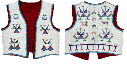 native American beaded vest
