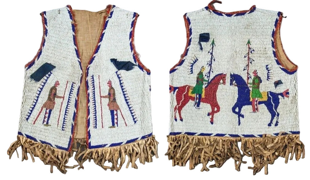 native American beaded vest