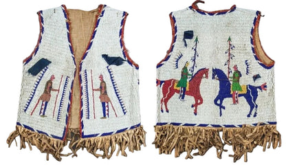 native American beaded vest