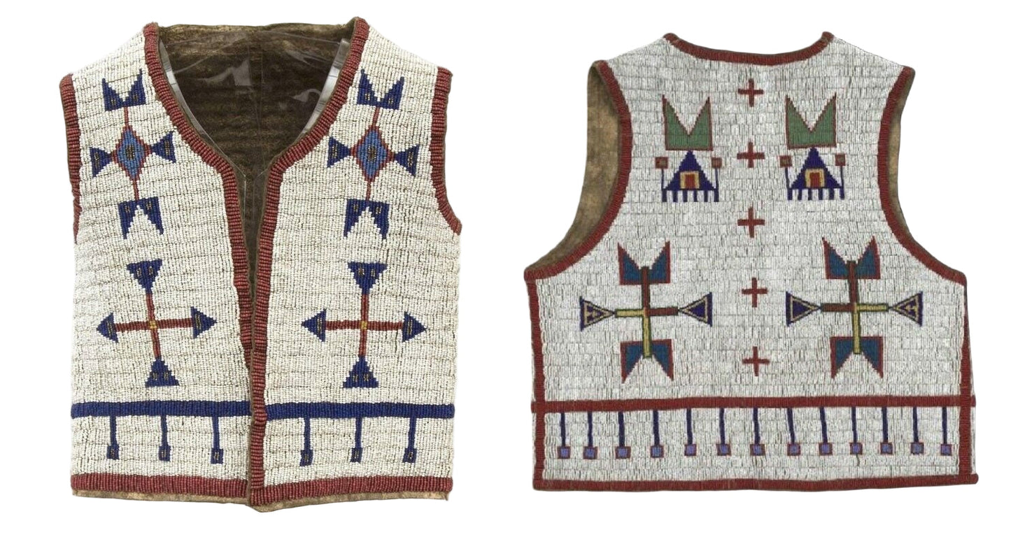 native American beaded vest