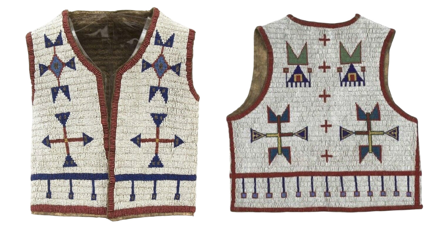 native American beaded vest