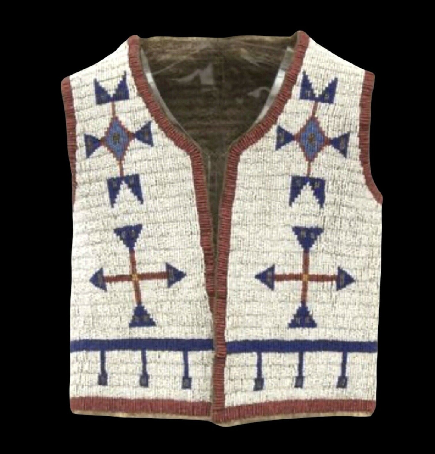 native American beaded vest
