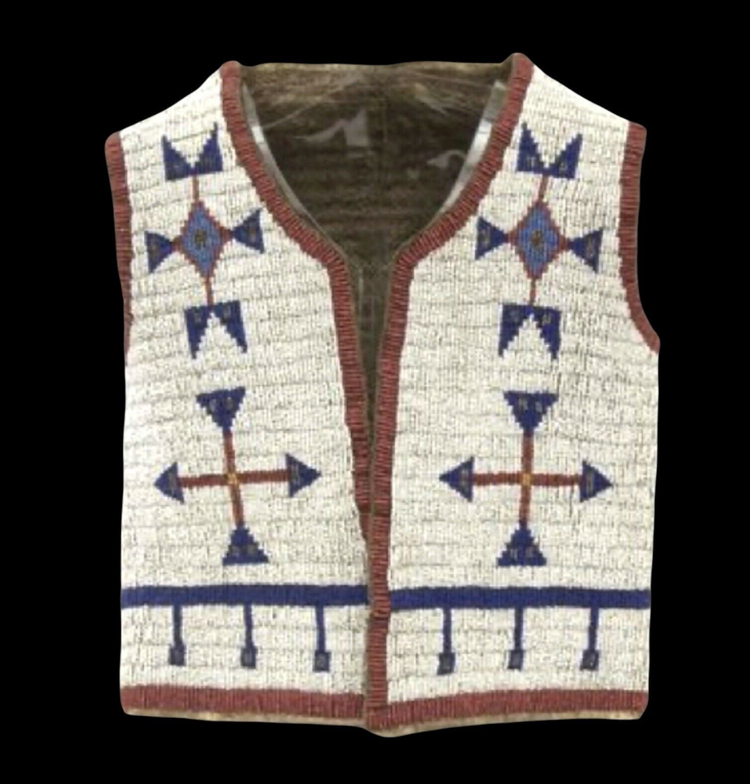 native American beaded vest