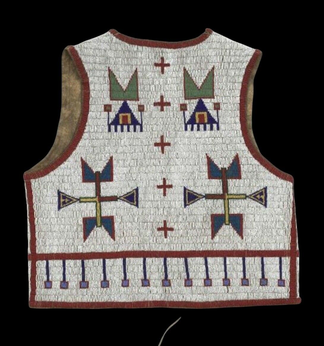 native American beaded vest