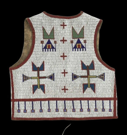 native American beaded vest
