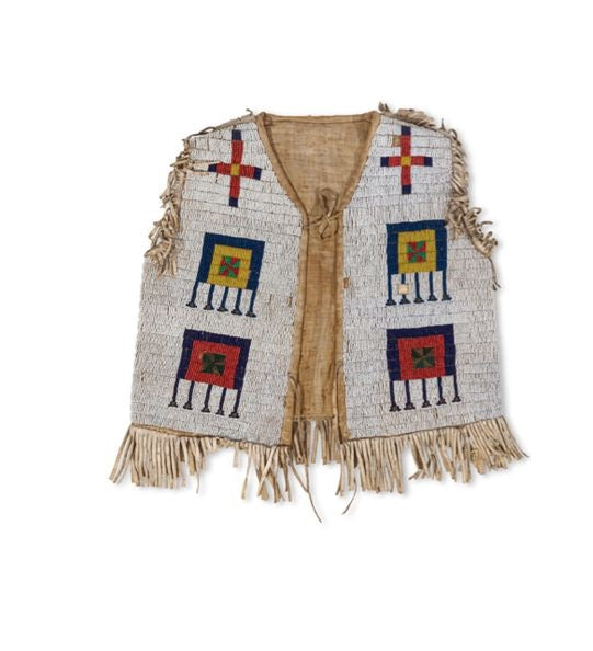 native American beaded vest