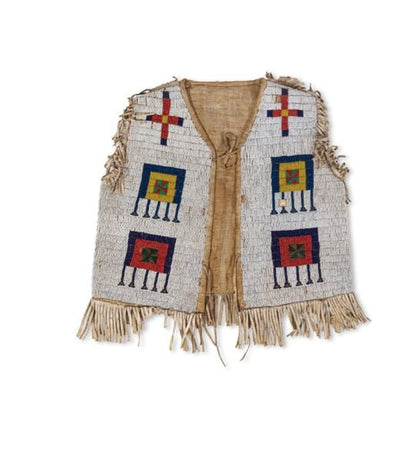 native American beaded vest