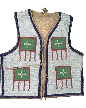 native American beaded vest