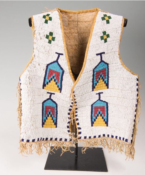 native American beaded vest