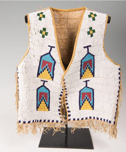 native American beaded vest