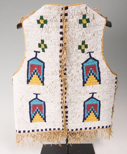 native American beaded vest