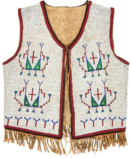 native American beaded vest