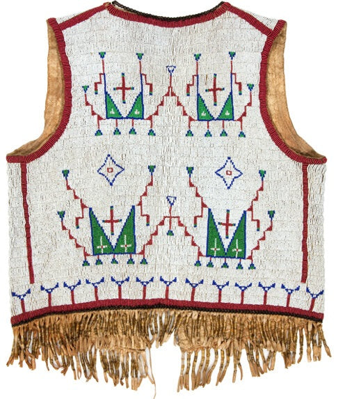 native American beaded vest