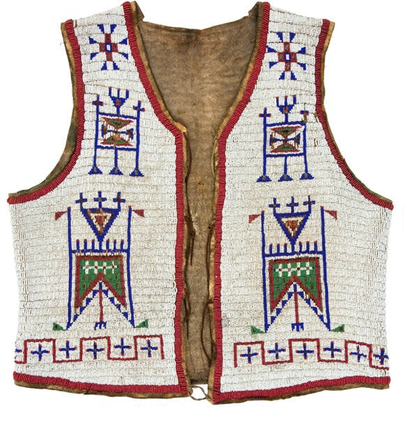 native American beaded vest