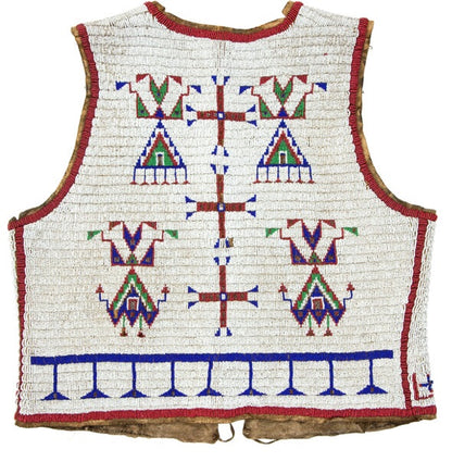native American beaded vest