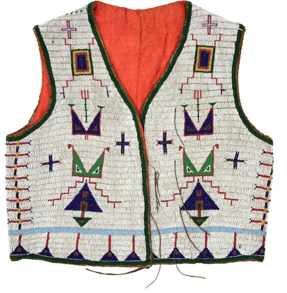 native American beaded vest