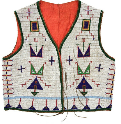 native American beaded vest