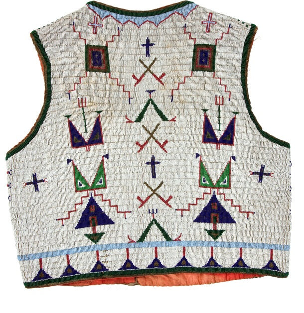 native American beaded vest
