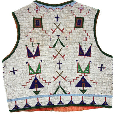 native American beaded vest
