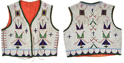 native American beaded vest