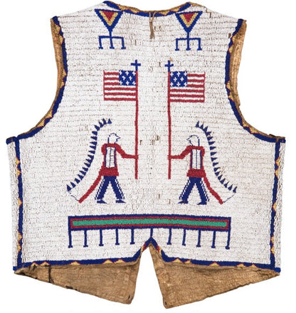 native American beaded vest