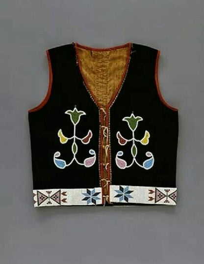 native American beaded vest