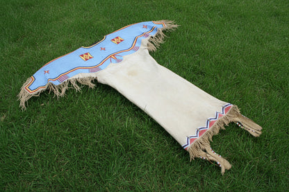 Native American Woman’s Beaded Yoke Dress