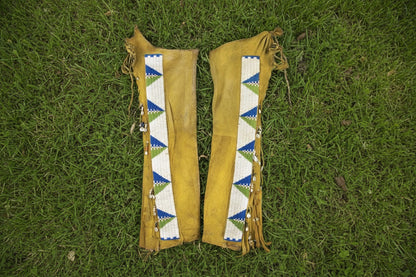 Native American Beaded Chaps for Powwow PWCP170