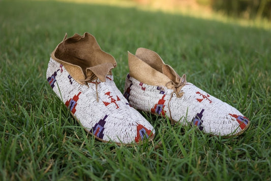 Native American Beaded moccasin
